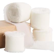 Fita Decorativa TONIFUL 1,5" Chiffon Seda 4 Rolos 20m