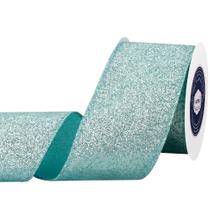 Fita decorativa VATIN Light Blue Glitter 6,4 cm x 9,1 m Fita decorativa VATIN Light Blue Glitter 6,4 cm x 9,1 m