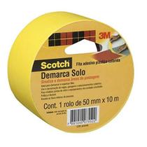 Fita Demarca Solo 50 mm X 10 m Scotch Amarela - 3M