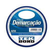 Fita Demarcação de Solo 48mm x 15 Metros cor AZUL TEKBOND Fita Demarcação de Solo 48mm x 15 Metros cor AZUL TEKBOND