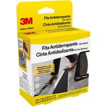 Fita Demarcação de Solo Antiderrapante 50 mm x 5 m Preta 3M