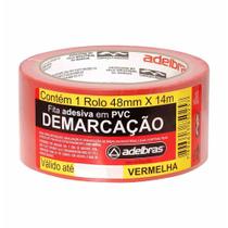 Fita Demarcacao Solo 48x14 Vermelho / rl / Adelbras