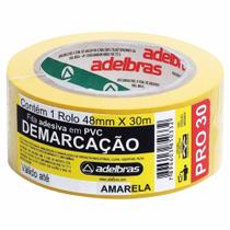 Fita demarcacao solo 48x30 amarela / rl / adelbras