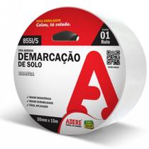 Fita Demarcacao Solo 855I/S 50Mmx30M Branco Adere