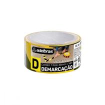 Fita Demarcacao Solo Adelbras 48X14M Zebrada Fita Demarcacao Solo Adelbras 48X14M Zebrada
