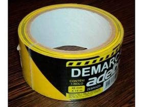 Fita Demarcação Solo Zebrada 48mm X 14mt Adelbras