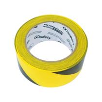 Fita Demarcação Solo Zebrada 48mm x 30m Amarela/Preta Go Safety Fita Demarcação Solo Zebrada 48mm x 30m Amarela/Preta Go Safety