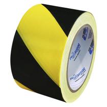Fita Demarcadora Zebrada Amarela E Preta 70mmx200m Plastcor 402397