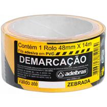 Fita Demarcao Solo Adel.48Mmx14Mt-Zeb