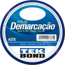 Fita Demarcao Solo Tek 48Mmx15M-Azul Fita Demarcao Solo Tek 48Mmx15M-Azul
