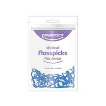 Fita Dental Flosspicks 50 Unidades Prática, Descartável e Higiene Interdental Completa Powerdent Fita Dental Flosspicks 50 Unidades Prática, Descartável e Higiene Interdental Completa Powerdent