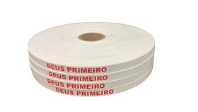 Fita Deus Primeiro Poliamida para Amarrar no Pulso - 1000 Unidades Fita Deus Primeiro Poliamida para Amarrar no Pulso - 1000 Unidades