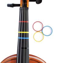 Fita digital para violino Long Beach Music, mini conjunto de 3 cores