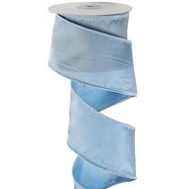 Fita DINDOSAL Dusty Blue com fio de 2,5 cm x 10 m para o Natal
