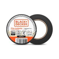 Fita do Batman Isolante 5m x 18mm Preto Black+Decker BDMT-0001-01