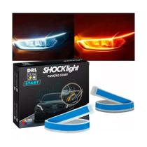 Fita DRL Dual Color 45 CM 3000K/6000K 12V 5,6W 117 LEDS - Shocklight