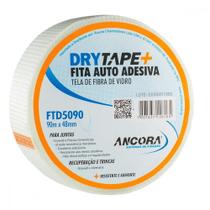 Fita Drywall Ancora Fibra De Vidro Telada 48Mmx90M Ftd5090