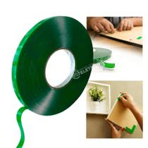 Fita Dupla Face 12mm X 20m Fixa Extra Forte Silicone Incolor Excelente Adesão BOM1307 Fita Dupla Face 12mm X 20m Fixa Extra Forte Silicone Incolor Excelente Adesão BOM1307