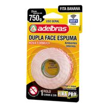 Fita Dupla Face 12x2mts Profissional - Adelbras