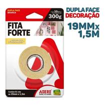 Fita Dupla Face 19mm x 1.5m Espuma Adere