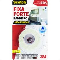 Fita Dupla Face 3M Banheiro 24X1,5M Hb004488316 Fita Dupla Face 3M Banheiro 24X1,5M Hb004488316