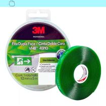 Fita Dupla Face 3M Extra Forte 12Mm X 5M Transparente Fita Dupla Face 3M Extra Forte 12Mm X 5M Transparente