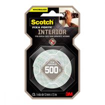 Fita Dupla-Face 3M F.Forte Espuma 12X1,5