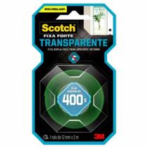 Fita Dupla Face 3m Fixa F Transparente 12mm X 2m Fita Dupla Face 3m Fixa F Transparente 12mm X 2m