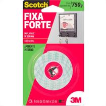 Fita Dupla Face 3M Fixa Forte Espuma 12Mm X 1,5M - 500G Fita Dupla Face 3M Fixa Forte Espuma 12Mm X 1,5M - 500G