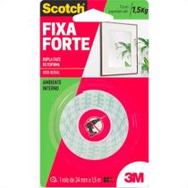 Fita Dupla Face 3M Fixa Forte Espuma 24Mm X 1,5M - 1 Kg Fita Dupla Face 3M Fixa Forte Espuma 24Mm X 1,5M - 1 Kg