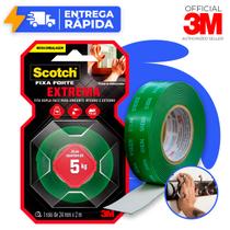 Fita Dupla Face 3M Original Extrema Fixa Forte 24mm X 2m Para Parede Fixa Quadro Espelho 5kg Scotch Fita Dupla Face 3M Original Extrema Fixa Forte 24mm X 2m Para Parede Fixa Quadro Espelho 5kg Scotch