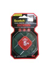 Fita Dupla Face 3m Scotch Extra Forte segura 5kg Fixa Quadros Espelhos 2mt 24mm x 2m