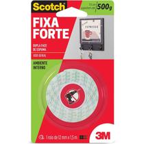 Fita Dupla Face 3M Scotch Fixa Forte 12mm x 1,5m HB004087647