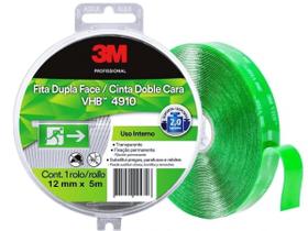 Fita dupla face 3m transparente vhb 4910 estojo 12mmx5m Fita dupla face 3m transparente vhb 4910 estojo 12mmx5m