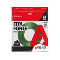 FITA DUPLA FACE 5mm X 20 Metros ADERE TRANSPARENTE