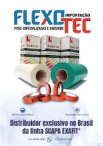 Fita Dupla Face Acolchoada Scapa Italiana para Montagem de Clichês Flexográficos - Espessura 0,38