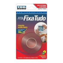 Fita Dupla Face Acrilica 12mm 2mt Externa Fixa Tudo Tekbond Fita Dupla Face Acrilica 12mm 2mt Externa Fixa Tudo Tekbond