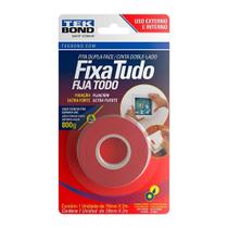 Fita Dupla Face Acrilica 19mm 2mt Externa Fixa Tudo Tekbond Fita Dupla Face Acrilica 19mm 2mt Externa Fixa Tudo Tekbond