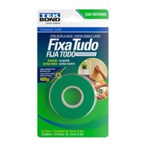 Fita Dupla Face Acrílica Interior 12mm x 2M Transparente Tekbond Fita Dupla Face Acrílica Interior 12mm x 2M Transparente Tekbond
