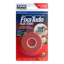 Fita Dupla Face Acrílica Tekbond 19MMX2M Fixa Tudo