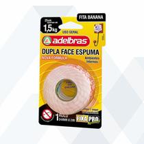 Fita Dupla Face Adelbras 19x2m espuma