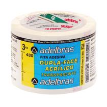 Fita Dupla Face Adelbras PP 24X30 C/ 3 Fita Dupla Face Adelbras PP 24X30 C/ 3