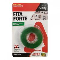 Fita Dupla Face Adere Forte Acrilica Transparente 24Mm X 2M