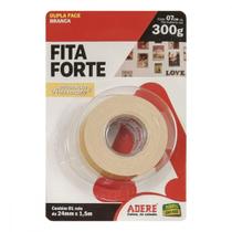 Fita Dupla Face Adere Forte Espuma Branca Decoracao E Artesanato 24Mm X 1,5M - 300G Fita Dupla Face Adere Forte Espuma Branca Decoracao E Artesanato 24Mm X 1,5M - 300G