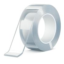 Fita Dupla Face Adesiva Mágica 3m Fixação Forte Lavável para Objetos e Paredes