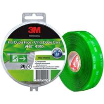 Fita Dupla Face Adesiva Transparente Acrílica Verde 12mm X 20m 3 M Vhb Fita Dupla Face Adesiva Transparente Acrílica Verde 12mm X 20m 3 M Vhb