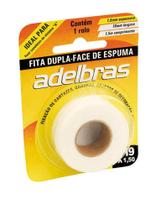 Fita Dupla Face Banana 19 mm x 2 m Adelbrás - Adelbras