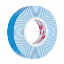 Fita Dupla Face com Espuma 12mm 1,5m Worker Fita Dupla Face com Espuma 12mm 1,5m Worker