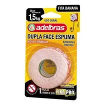 Fita Dupla Face De Espuma 24x2m Adelbras 941 Fita Dupla Face De Espuma 24x2m Adelbras 941