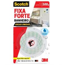 Fita Dupla Face De Espuma Fixa Forte áreas úmidas 24 Mm X 1,5 M - 500g - Scotch - 3m Fita Dupla Face De Espuma Fixa Forte áreas úmidas 24 Mm X 1,5 M - 500g - Scotch - 3m